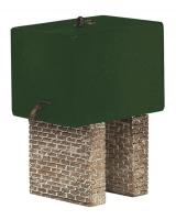 44-0544A Bachmann Scenecraft Unbunded Oil Tank Green